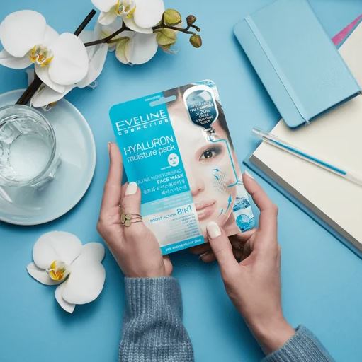 EVELINE Hyaluron Ultra Moisturising Face Sheet Mask