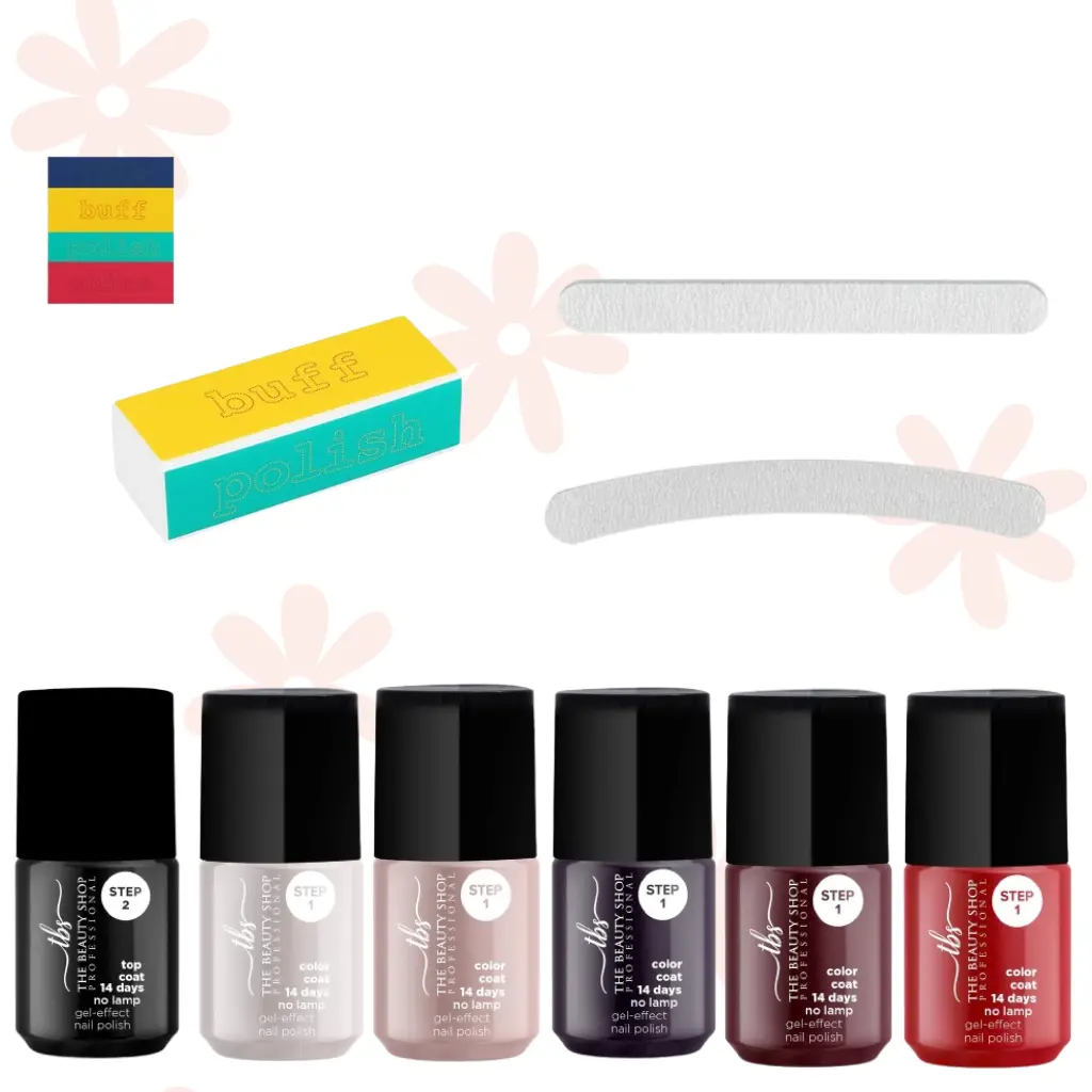 Προσφορά 6 Ημιμόνιμα Χωρίς Φουρνάκι Των 11 ml 2 Λίμες & 1 Buffer Μόνο 16,90€