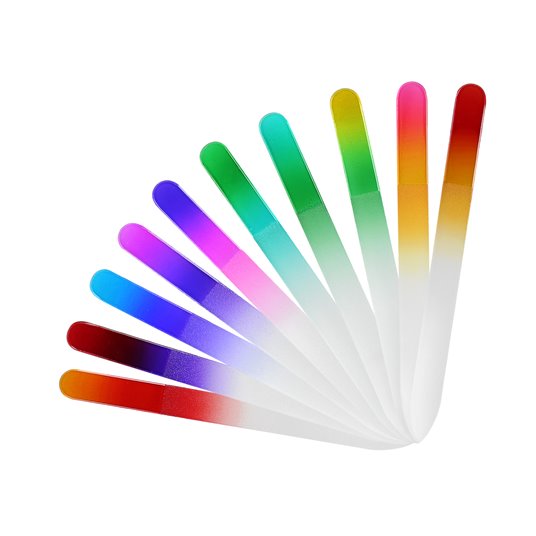 T4B NAIL FILE RAINBOW GLASS