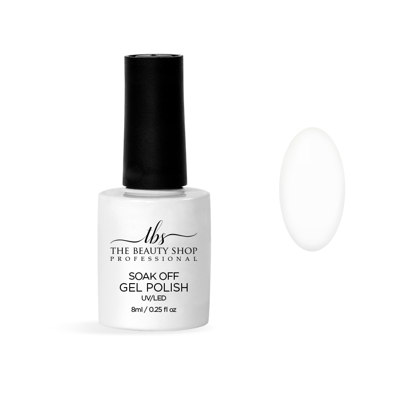 SEMIPERMANENT POLISH 8ML: WHITE