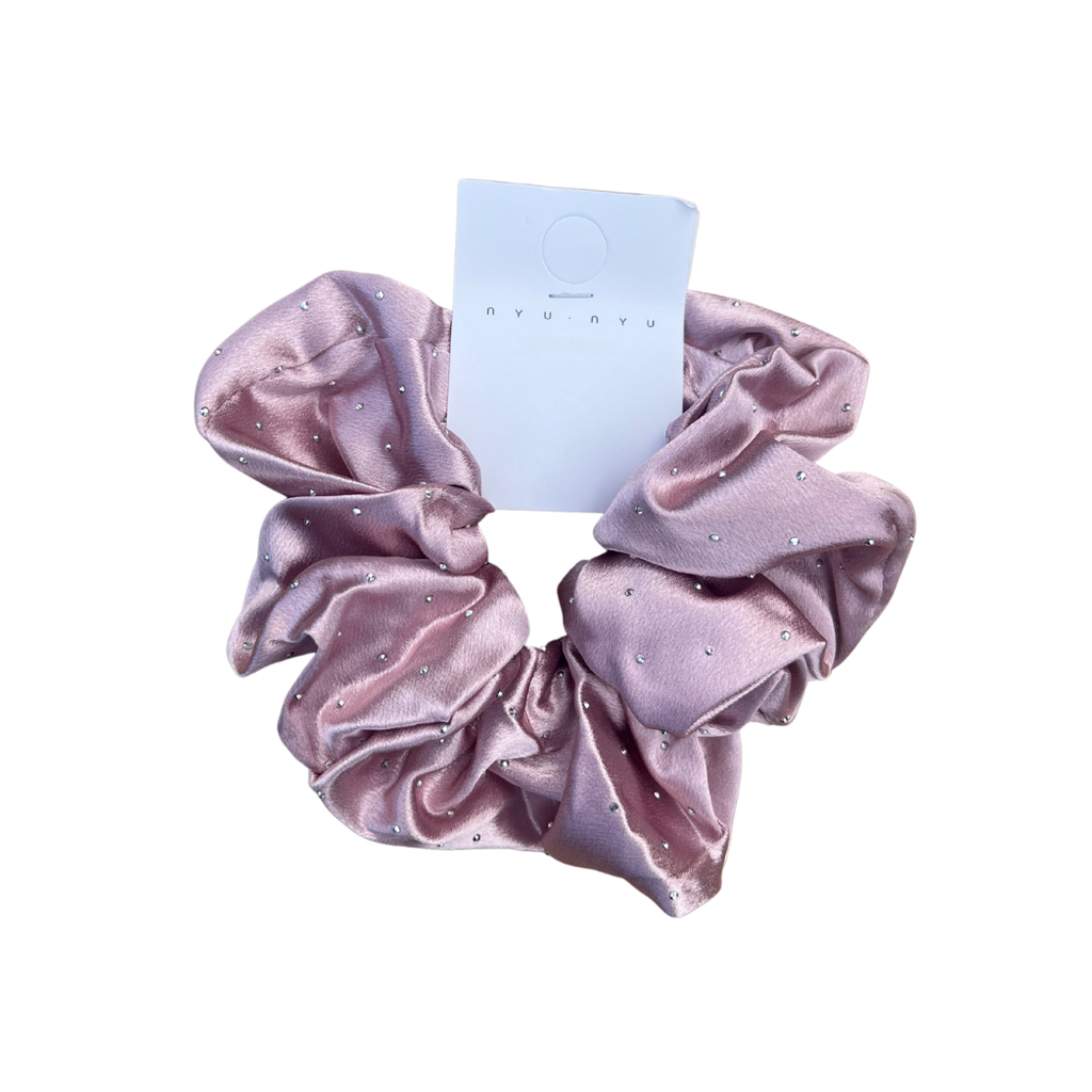 SCRUNCHIE SATIN PINK
