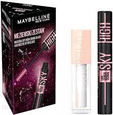 MAYBELLINE MASCARA SKY HIGH COSMIC BLACK & BLYSZCZYK LIFTER GLOSS