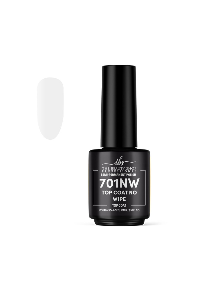 ΗΜΙΜΟΝΙΜΟ ΒΕΡΝΙΚΙ ΝΥΧΙΩΝ TBS TOP COAT NO WIPE 15ML 701NW