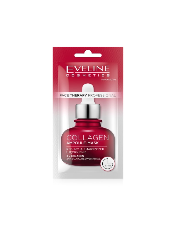 Eveline Θεραπεία Προσώπου Collagen Ampoule Mask