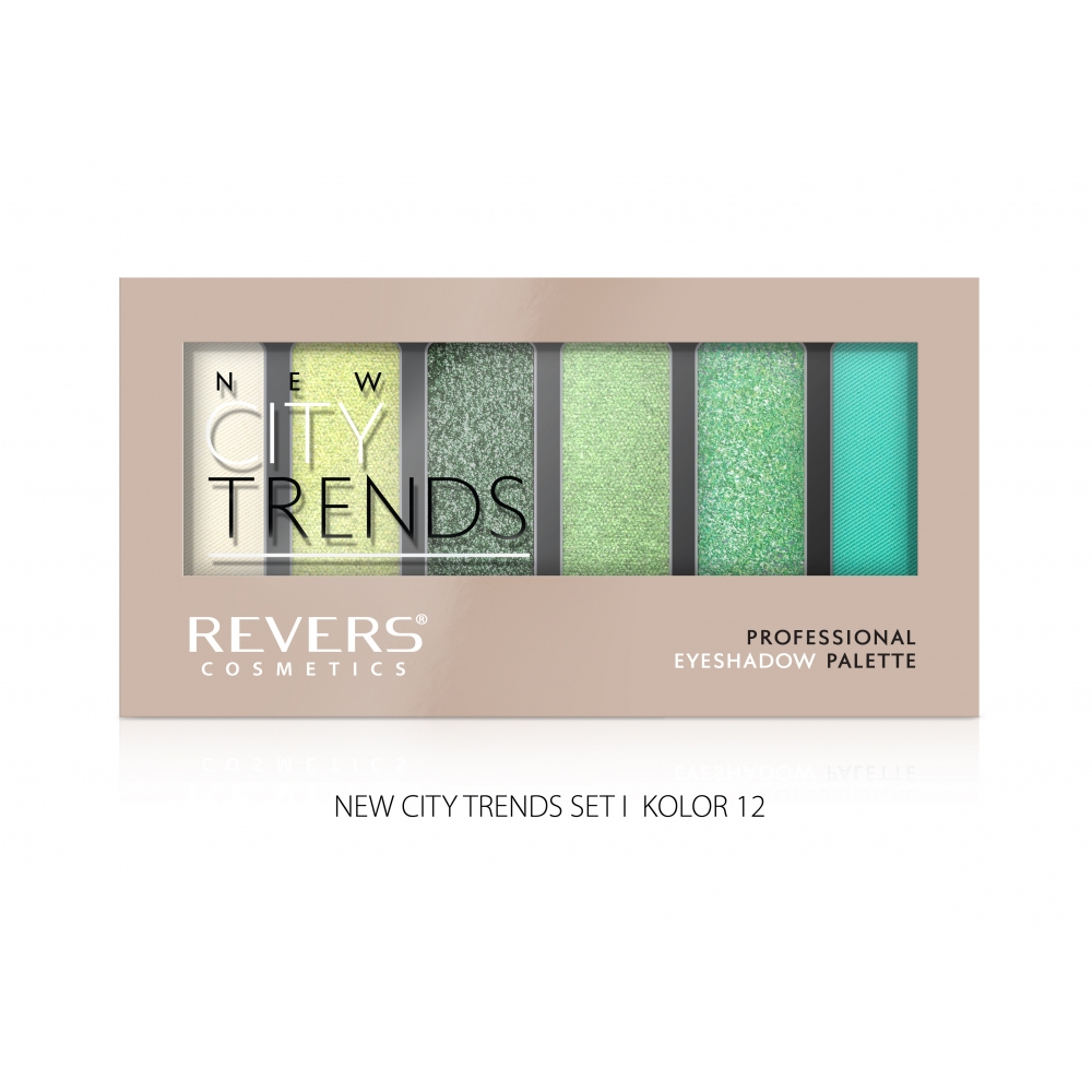 NEW CITY TRENDS PROFESSIONAL EYESHADOW PALETTE(12)