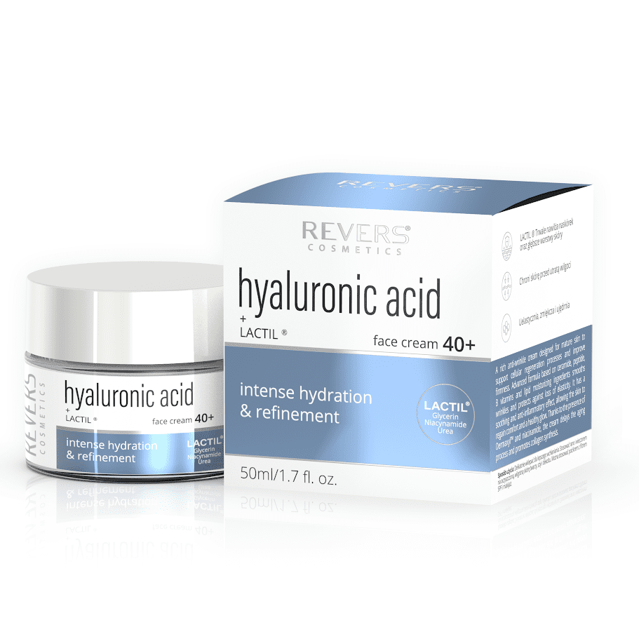 Face Cream Hyaluronic Acid + LACTIL 40+