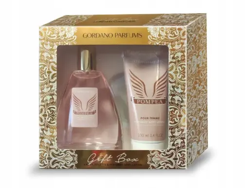 GORDANO PARFUMS Set Pompea EDT 100ml + Body Lotion 100ml