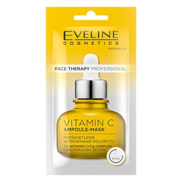 Eveline Θεραπεία Προσώπου Vitamin C Ampoule-Mask