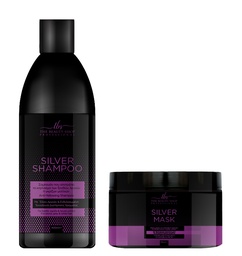 Set Silver Σαμπουάν 1000ml & Μάσκα Μαλλιών Silver 500ML