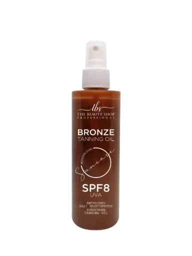 ΑΝΤΗΛΙΑΚΟ ΛΑΔΙ ΜΑΥΡΙΣΜΑΤΟΣ BRONZE ΜΕ GLITTER 200ML